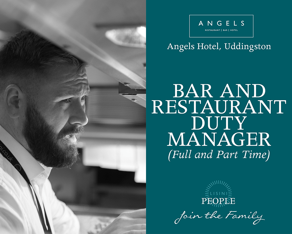 Angels Restaurant Bar Duty Manager