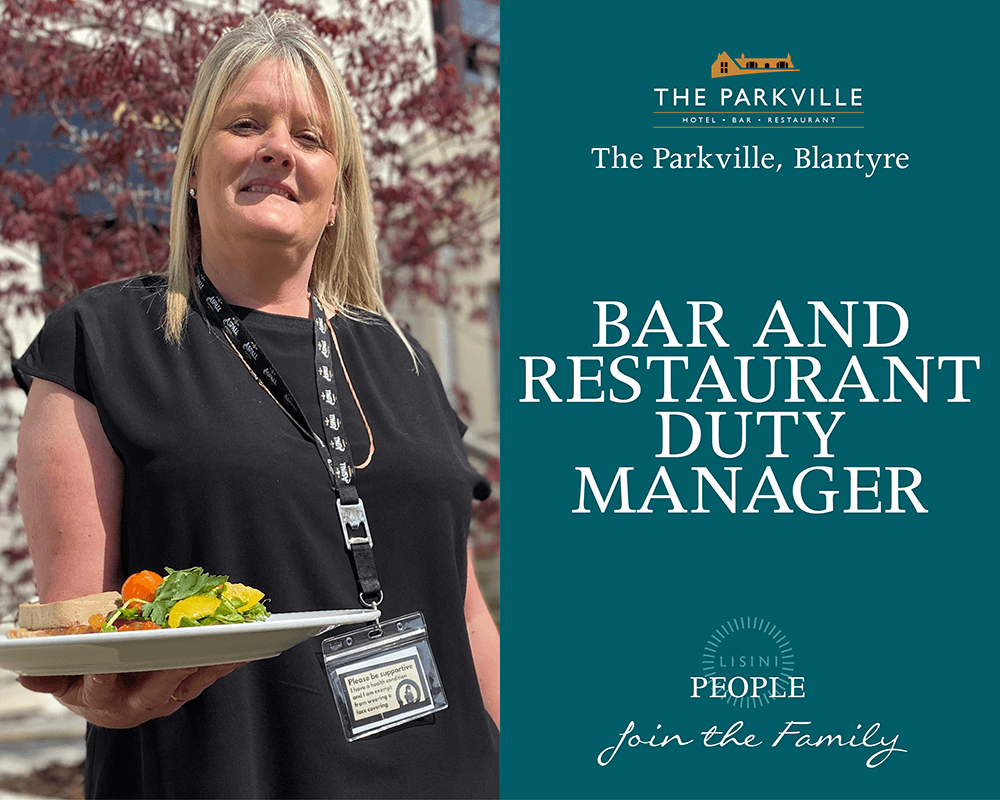 Parkville Bar Restaurant Manager Blantyre Bar